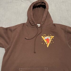 Brown Hyand Hoodie Goku